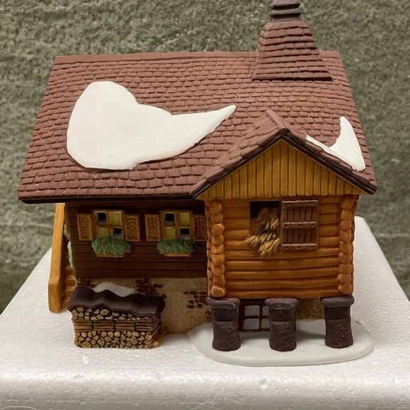 Department 56 Bavarian House Holiday Decor - Gray and White - Picture 4 of 12